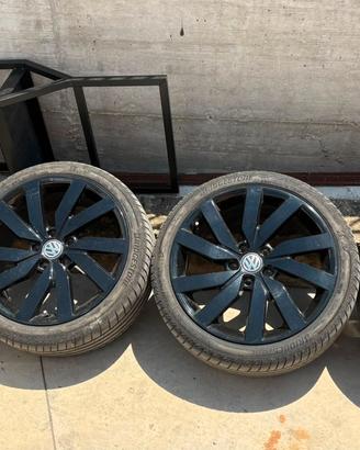 Cerchi e gomme 18  golf 7.5 r-line originali