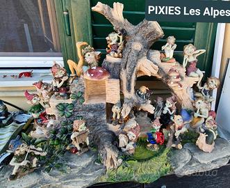 Raro Villaggio dei Pixies "Les Alpes"