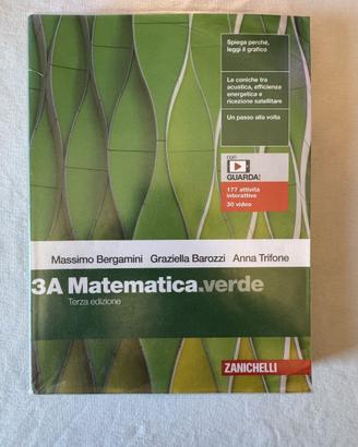 Matematica.verde 3A+3B Zanichelli 9788808419361