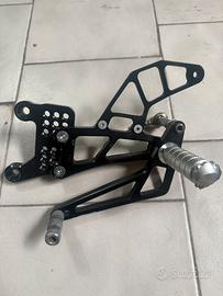 Pedane marcia freno regolabili Yamaha R6