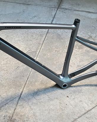 kit telaio bdc gravel Twitter V1  carbon 