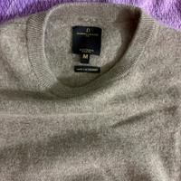 Maglione doppelganger in cachemere 100%