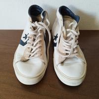 scarpe sneakers alte in pelle Converse All Star