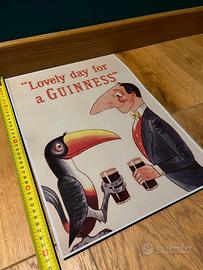 Stampa Poster Manifesti Vintage Guinnes
