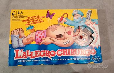 Gioco da tavolo L'alllegro chirurgo 