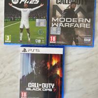 Tre giochi PlayStation