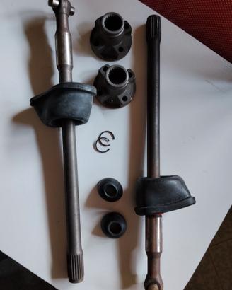 coppia semiassi rinforzati Fiat 500 /110 Bianchina