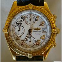 Breitling Chronomat Oro 18kt Full Set  2 Dial