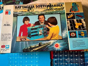 Gioco battaglia sottomarina anni 80