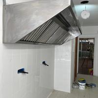 Cappa cubica in acciaio inox