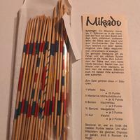 Gioco Mikado con 40 bastoncini da gioco in legno