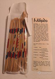 Gioco Mikado con 40 bastoncini da gioco in legno