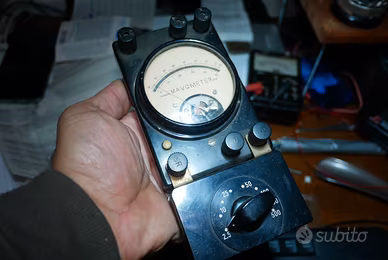 voltmetro multimetro tester mavometer tedesco
