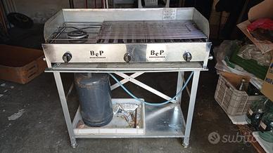 BARBEQUE A GAS - IN ACCIAIO INOX
