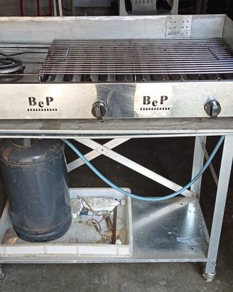 BARBEQUE A GAS - IN ACCIAIO INOX