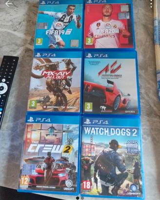 Lotto giochi PlayStation4