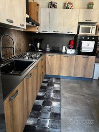 Cucina componibile angolare. Stosa serie Infinity