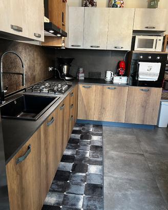 Cucina componibile angolare. Stosa serie Infinity