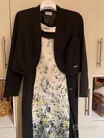 Vestito Dorabella elegante con coprispalle