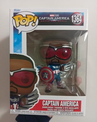 funko pop captain america sam wilson avengers