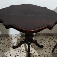 Tavolo antico "a biscotto" in stile Luigi Filippo