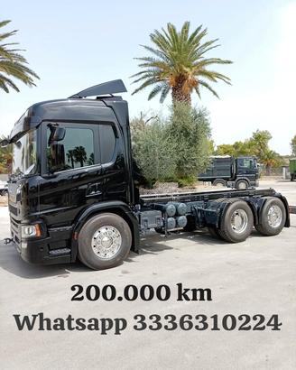 SCANIA P500 6x2 2019 km 200.000 passo 4150