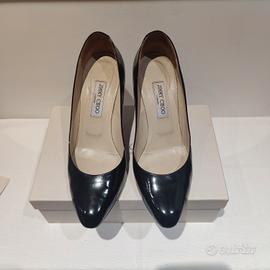 Décolleté Jimmy Choo di vernice nera 