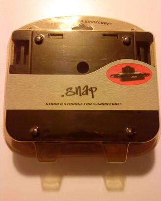 GameCube Snap Stand Storage giochi mini dvd NUOVO