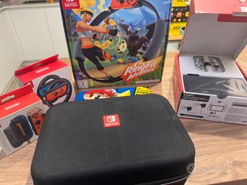 Nintendo Switch Oled + RingFit Adventure + Access