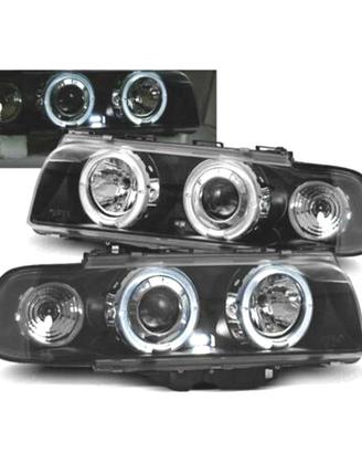 FARI BMW SERIE 7 E38 94-98 ANGEL EYES SFONDO NERO