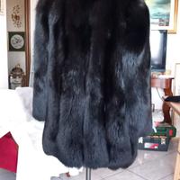 Giacca in Vera Volpe Nera