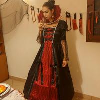 vestito halloween contessa 