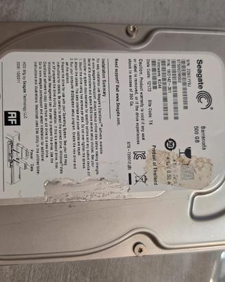 Seagate Desktop HDD 500GB SATA3