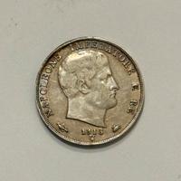 2 Lire Napoleone Imperatore 1813 V Punt sagomati R