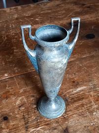 Vaso Dèco anfora peltro