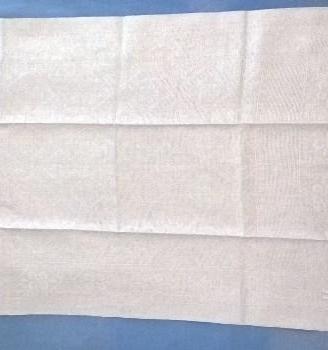 ASCIUGAMANI lino bianco avorio jacquard