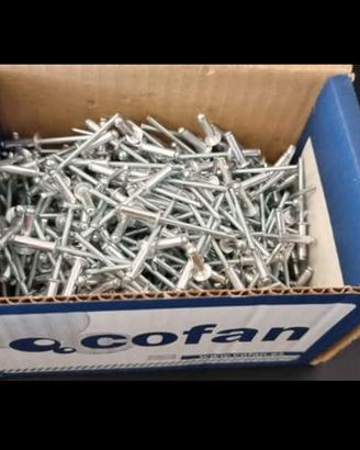 rivetti alluminio pacco da 500 pz