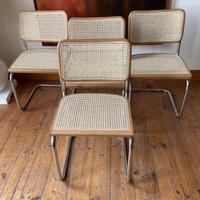 MDF ITALIA 4 CESCA in faggio chiaro anni 2000