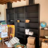 Librerie Ikea BILLY nere con extender