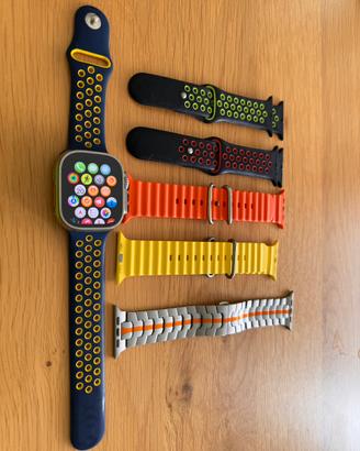 Apple Watch Ultra 49mm titanio+ 6 cinturini