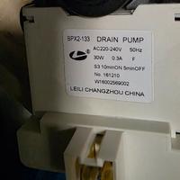 Pompa scarico lavatrice 