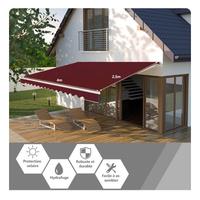 Tenda da sole manuale 4Mx2,5M