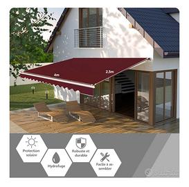 Tenda da sole manuale 4Mx2,5M