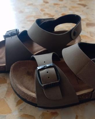 Sandali bambino marroni