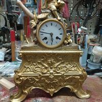 orologio '800 parigina in bronzo 