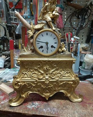 orologio '800 parigina in bronzo 