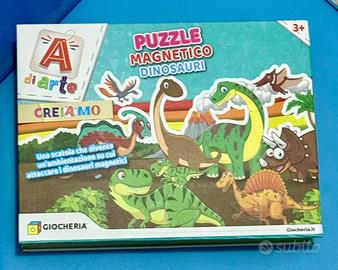 Lavagna magnetica dinosauri