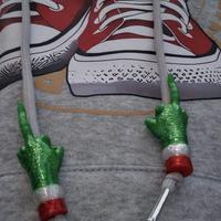 Coppia Ciondolo felpa "Dito Medio del Grinch"