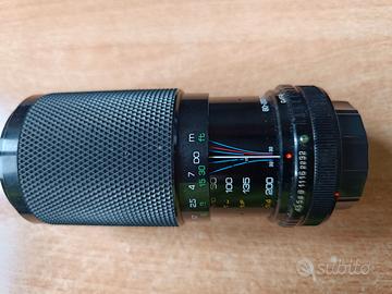 Telezoom ottico MC SOLIGOR 80-200mm 1:4.5