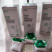 3 scatole sacchetti folletto+3 sacchetti originali